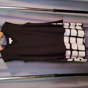 Black and White Dress